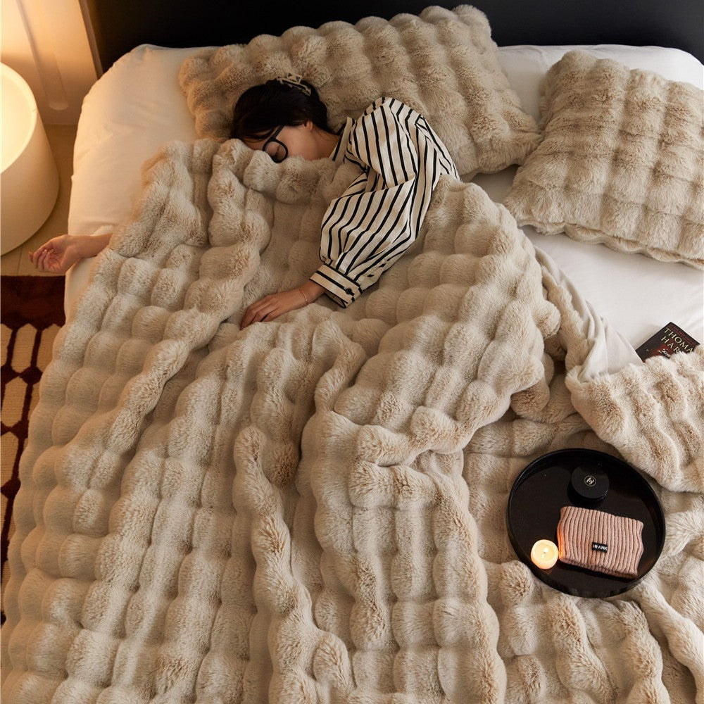 【本日終了！NO.1位 獲得】FuyuOne™ プレミアムふわとろ毛布 通常価格